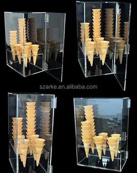 large clear acrylic ice