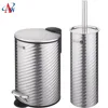2019 New Design Soft Close waste bin Stainless Steel Pedal Bin kitchen waste bin (AWB129)3L/5L/12L/20L/30L