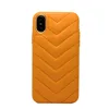 2018 Hottest soft touch cushion PU case for iphone x PU cover for iphone X