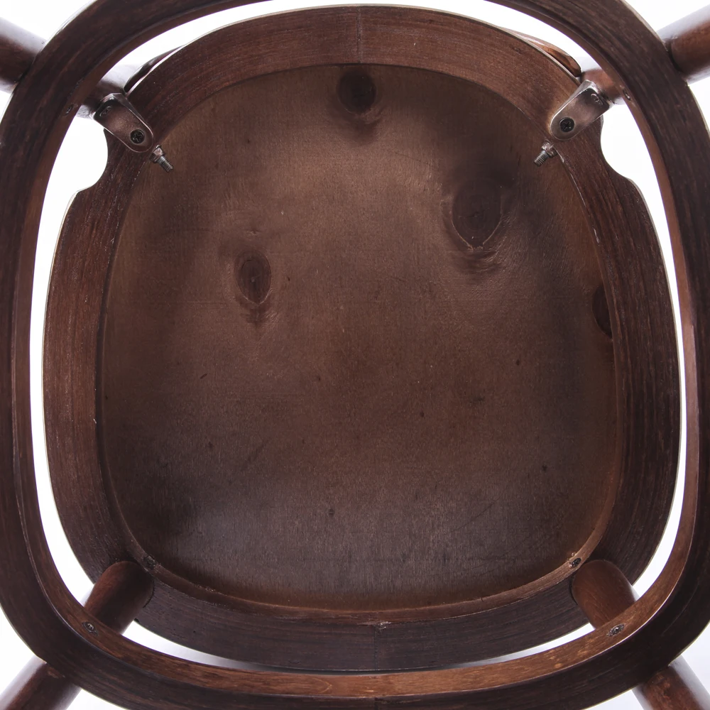 Wooden Bentwood Brown Cross Back Tuscan Chairs for Wedding Dining Reception