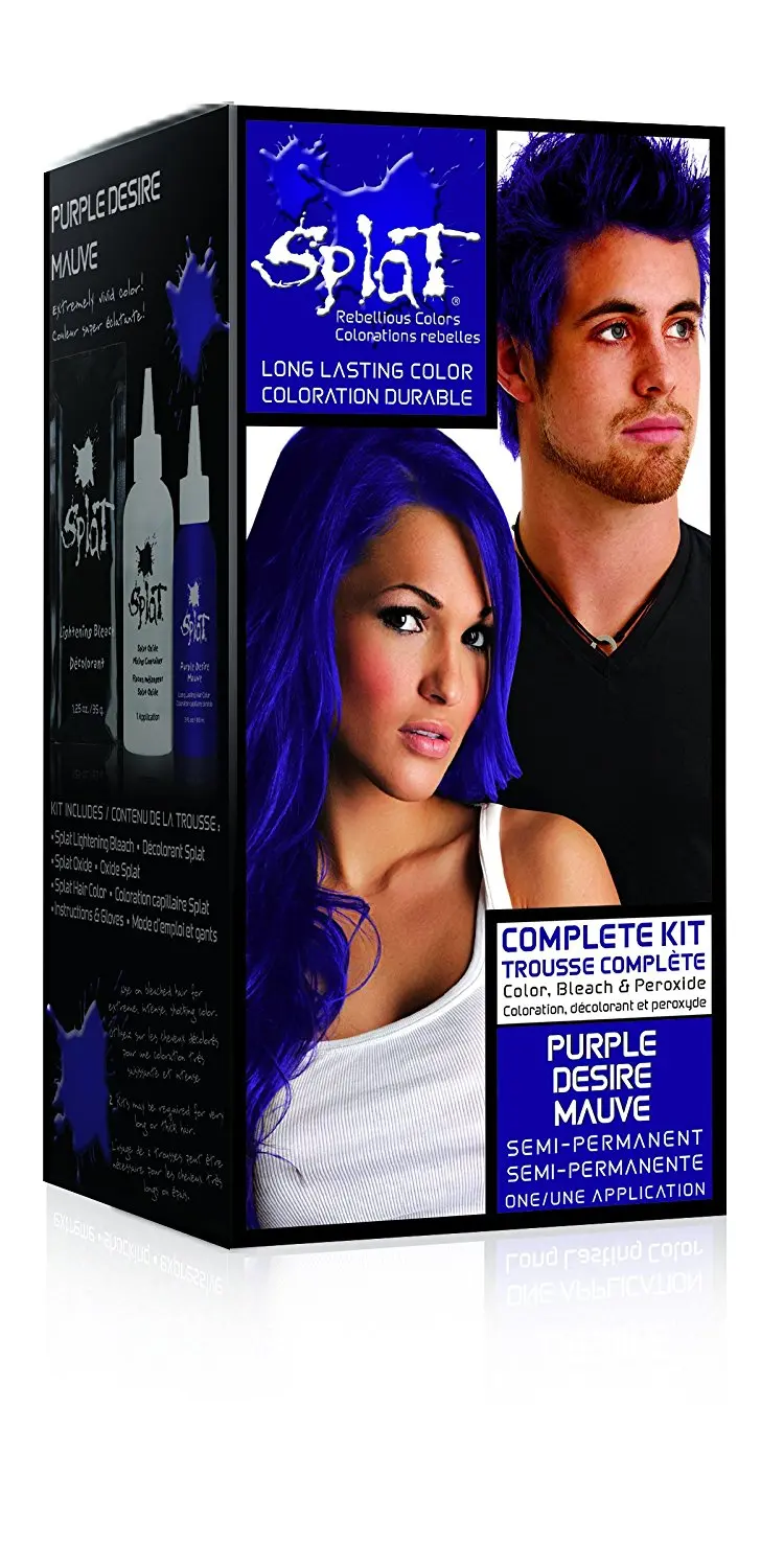 Buy Splat Semi Perm Hair Color, Purple Desire in Cheap Price on Alibaba.com