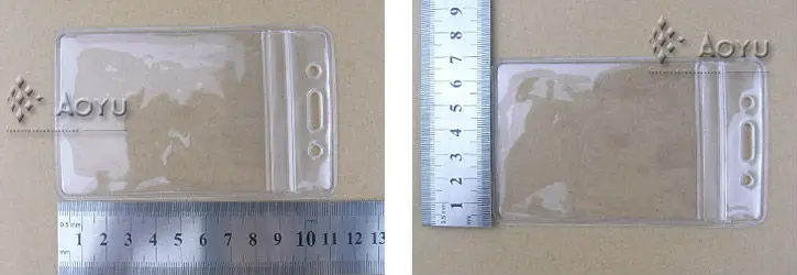 metro card holder for employee Badge Holder & Accessories Outter size 11.5 *9.5 cm 