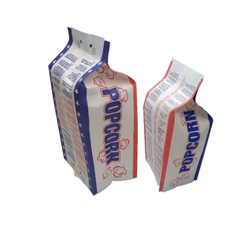 Greaseproof Microwave Popcorn Bags With Susceptor Film Inside Greaseproof Microwave Popcorn Bags With Susceptor Film Inside
