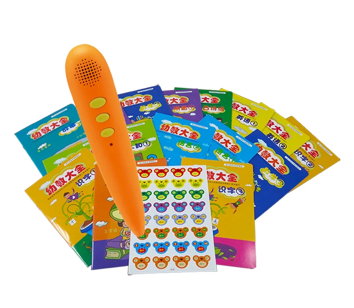 English Sound Book ABS Digital Talking Pen Best Learning Machine for Kids OID Reading Pen