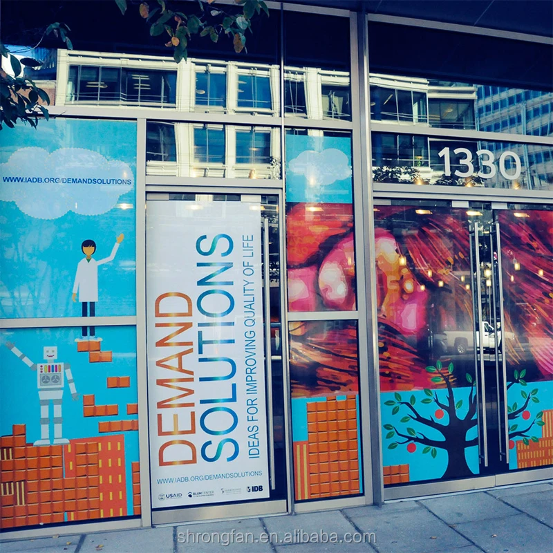 Glass Door And Window See Through One Way Vision Sticker Buy