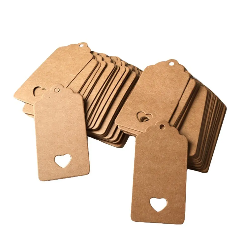 250 Pcs Heart Kraft Paper Gift Tags /& Blank Gift Tag Party Gift Tag Name Price Labels with 3 Styles Crafts Twines Brown DIY Blessing Cards Greeting Card Wedding Favor Tags
