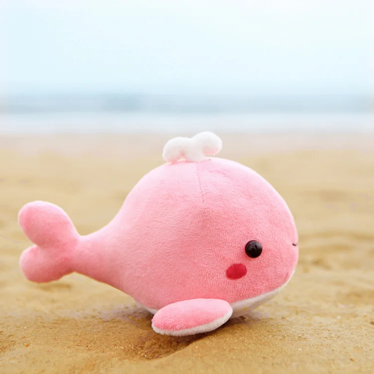 pink whale plush