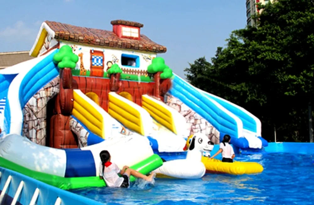 inflatable world water park