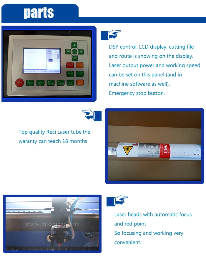 Best performance LFJ1390 metal cnc 40w laser cutter metal engraver machine