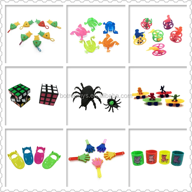 Wholesale Random Hundreds of Mini Plastic Toys for Kids
