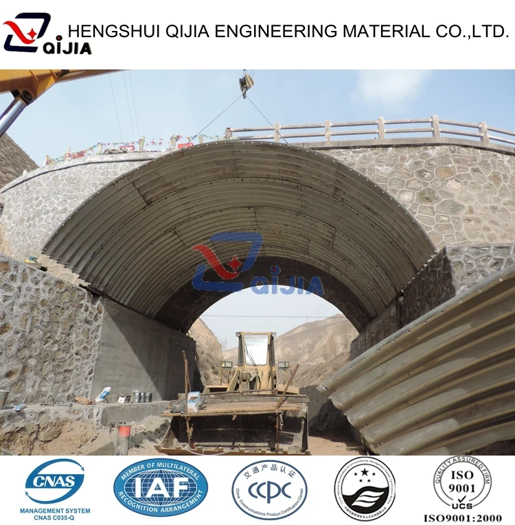 Half Round Culvert Pipe,Assembly Half Circle Galvanized Corrugated
