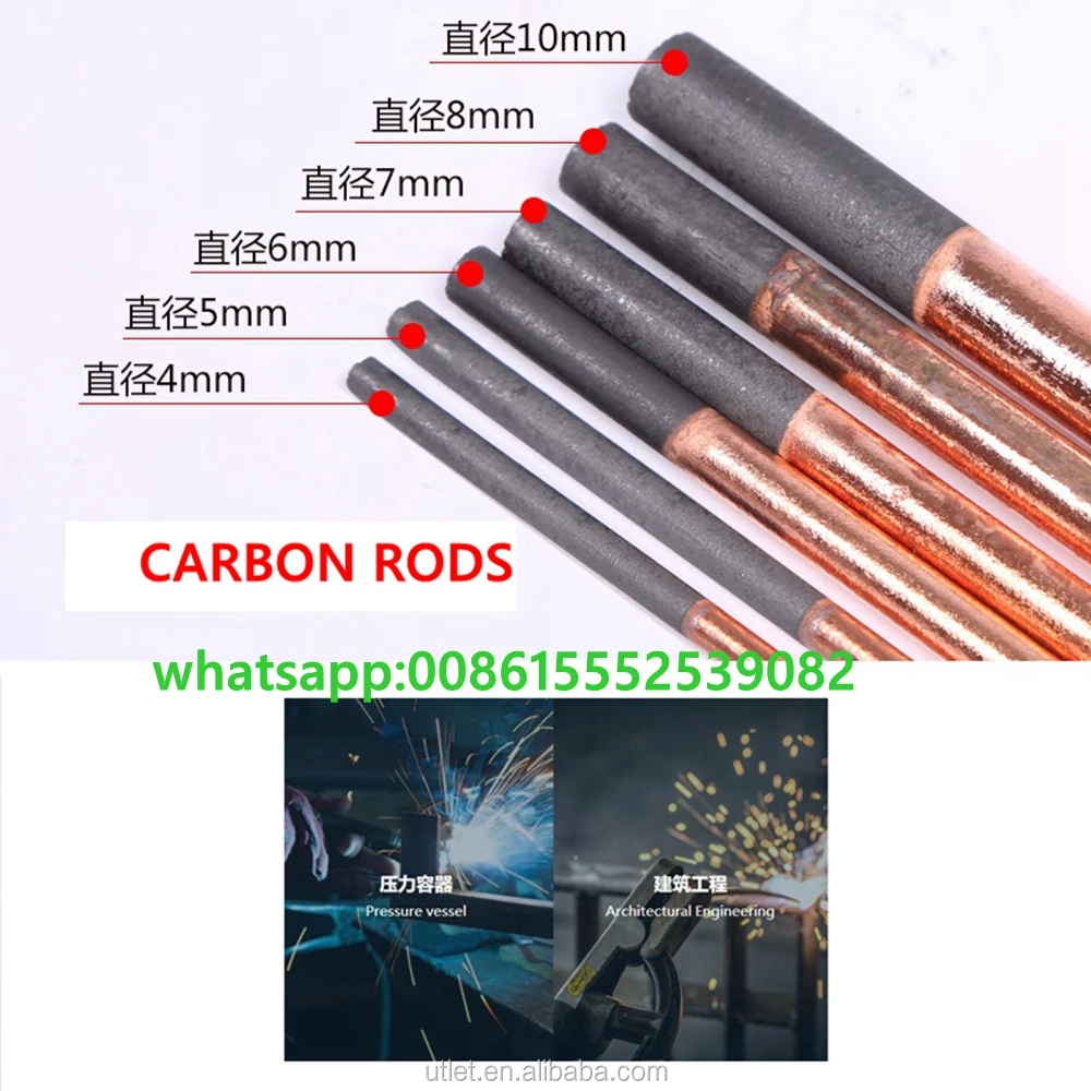 1/4" X 12" Round Copperclad Carbon Electrode Buy 6.5mmcarbon