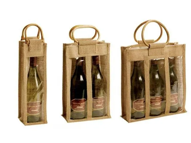 Jute Wine Bag Bottle Product On Alibaba