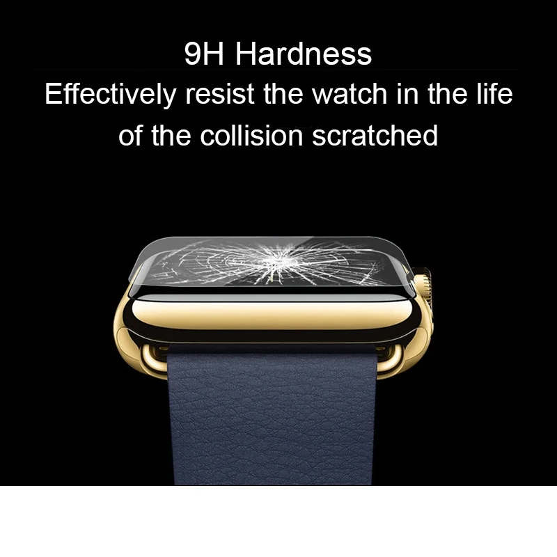 I Watch 2.5d 9h Flexible Glass 40mm/44mm Screen Guard For Apple Watch