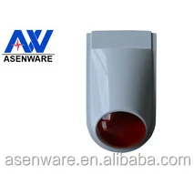 NEW Outdoor Alarm Siren Strobe Sounder with Backup Battery