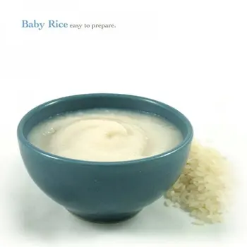 baby rice at 4 months