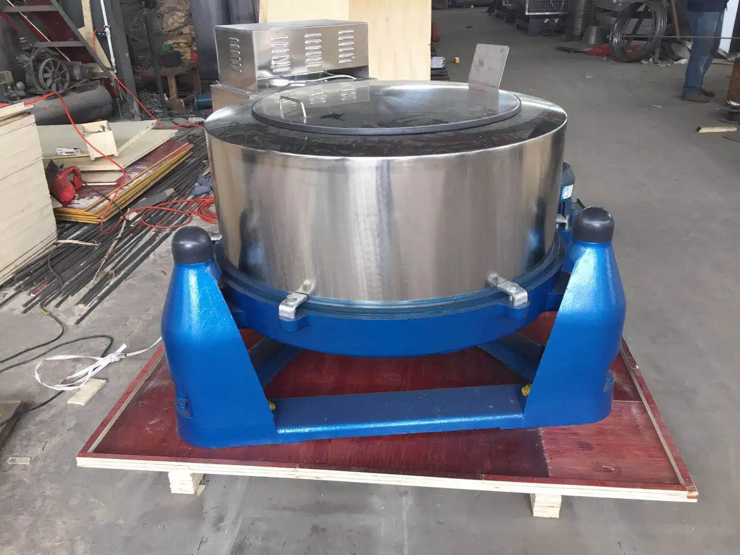 Stainless Steel 15400kg Per Hour Wool Processing Machine / Raw Wool