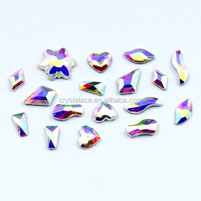 5mm Star clear crystal flat back crystal strass hot fix rhinestone