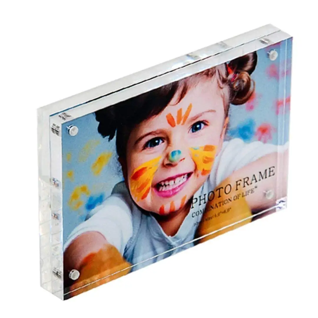 5pack of Original Magnet Acrylic Photo Frame Picture Frame (4x6 inches)