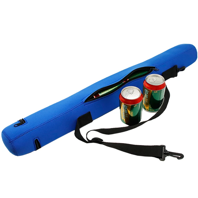 
Portable Insulated 6 Pack Beer Can Tube Cooler Holder Neoprene 6 Can Cooler Bag 