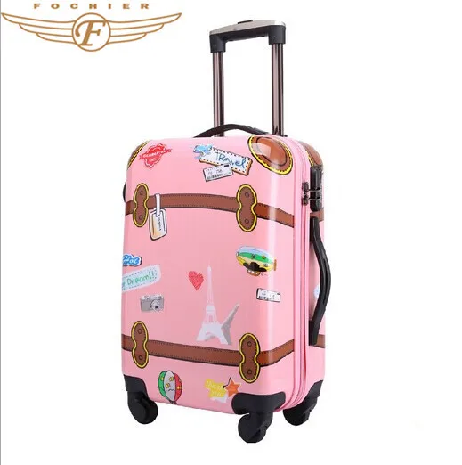 cartoon trolley bag