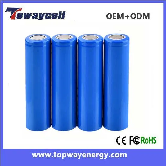 Tewaycell  Newest rechargeable 18650 2600mah long cycle life 3.7v cell Li-ion battery for electric tools