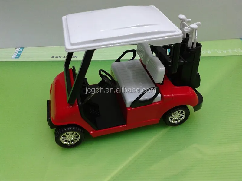 120 Mini Golf Car Alloy Cart Model Toy Car Gift Warrior Pull Back Car