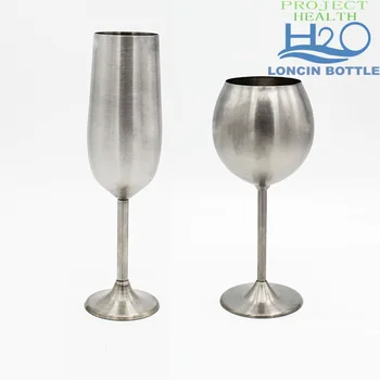 8oz Stainless Steel Goblet Champagne Wine Gl Metal 8oz Stainless Steel Goblet Champagne Wine Gl Metal Cup For Home