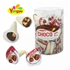 Halal Crispy Ice Cream Cone Sweet Choco With Biscuit Beans