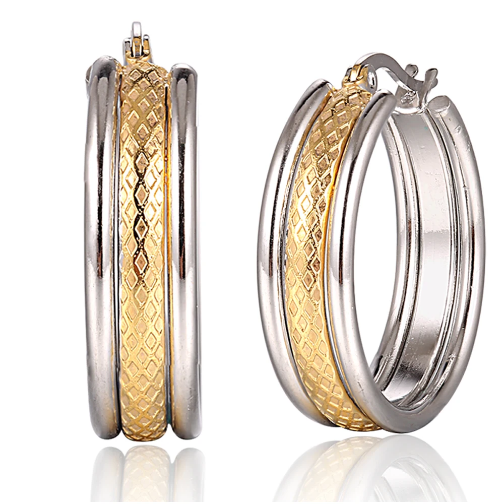 Mexican gold hoops Clearance