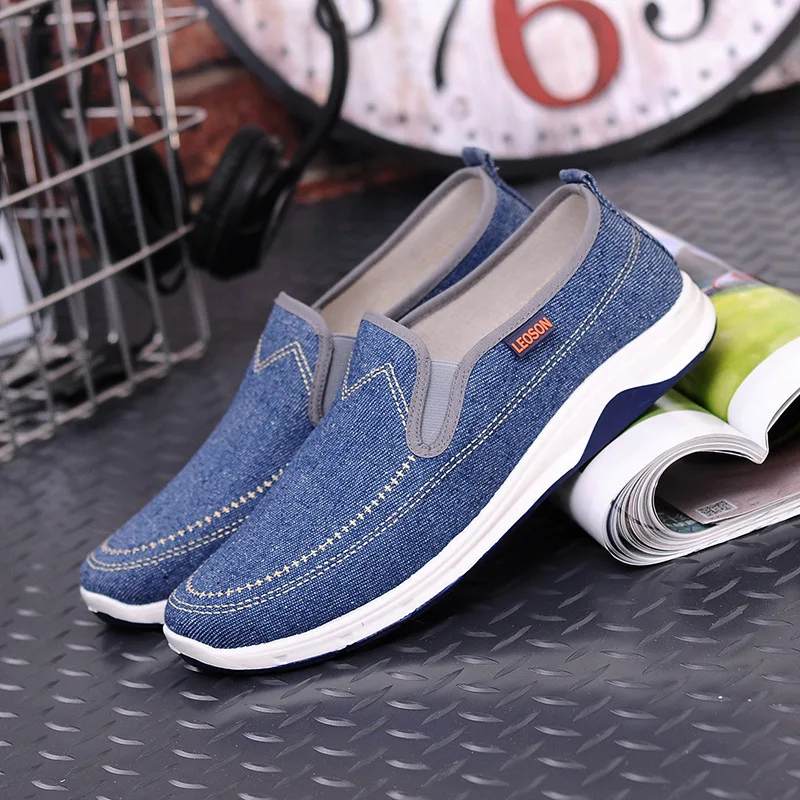 Cheap China Factory Men Canvas Shoes Wholesale Causal Men Shoes With ...