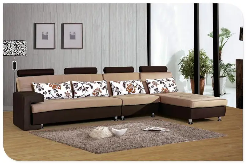 Diseño moderno blusa sofá muebles muebles de la sala de estar sofá ... Muebles de sala en l modernos