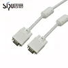 SIPU High Quality Vga Cable Screws Vga Cablevga db25 6m 3+6 Dvi To Vga Cable