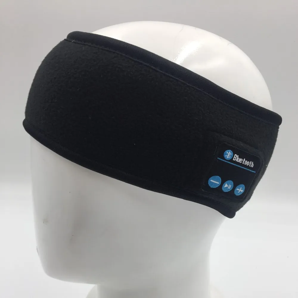 Bluetooth 4.2 Wireless Polar Fleece Bluetooth Headband For Men And
