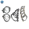 Sanitary Stainless Steel SS304 Pipe Fittings Single Pin Clamp High Pressure Clamp Double Pin Clamp