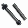 ASTM A193 / A194 b16 B16M 4.8 / 8.8 / 10.9 / 12.9 grade carbon steel black zinc plated teIfon / PTFE stud bolts