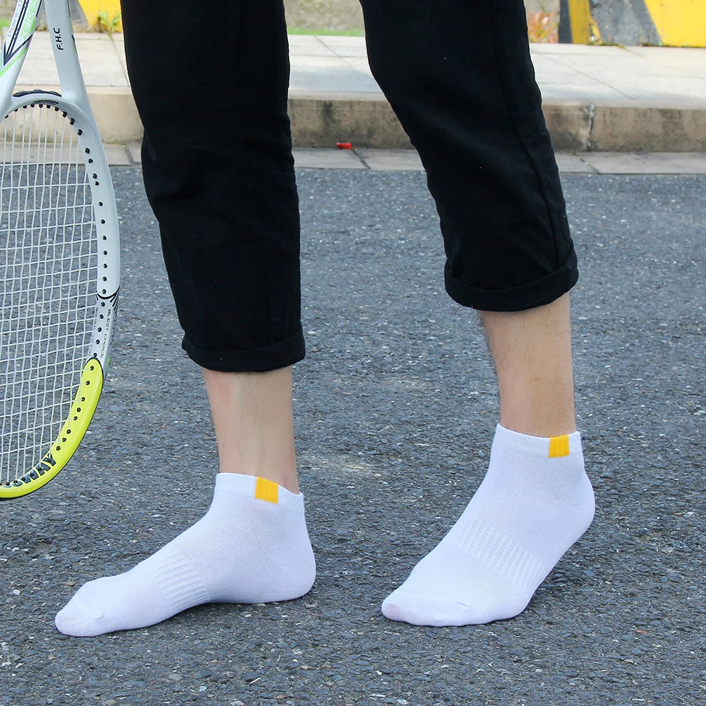 High Quality Men Soild Color Sport Outdoor Cotton Thermal Socks.jpg