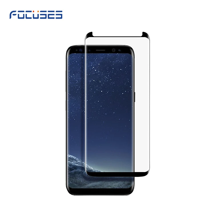 Focuses Factory Top Selling Products Mobile Phone Accessories For Samsung Screen Protector Note 8 Good Glue Tempered Glass