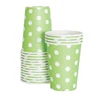 Eco blank disposable cold drink lid paper cup for hot drink