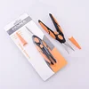 Sharpest and Precise Stainless Steel Straight Thread Cutting Scissors with Protective Cover - Ideal for Embroidery, Qui