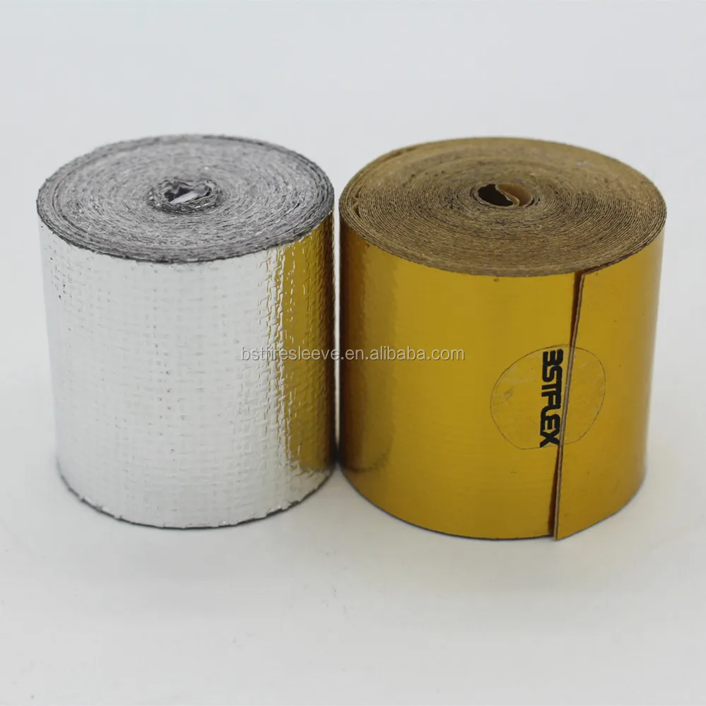 Fireproof High Temperature Resistant Mylar Scrim Aluminum Foil Heat