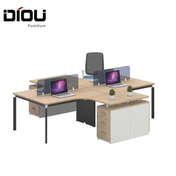 2018 Modern Lowest Price Open Office Desk For 4 Person Buy