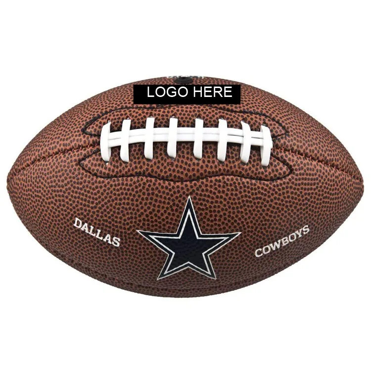 Sp0008az Unique Fashion Design American Football Shaped Bag Cosmetic