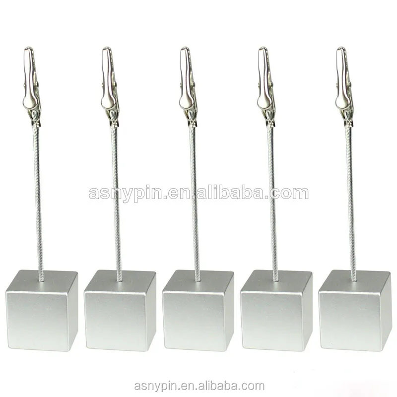 Cube Wire Desk Memo Clip Holder For Cards And Note Buy Cube Wire Desk