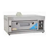 one layer two tray industrial cake baking gas oven