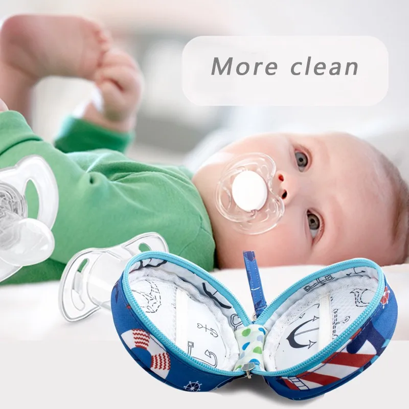 Nipple Shield Case Water Proof 8mm Barrel Nipples Nylon Inside Pacifiers Bag Or Breast Shields