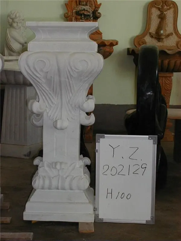 Outdoor Natural Marble Decorative Pillars For Sale Buy Outdoor