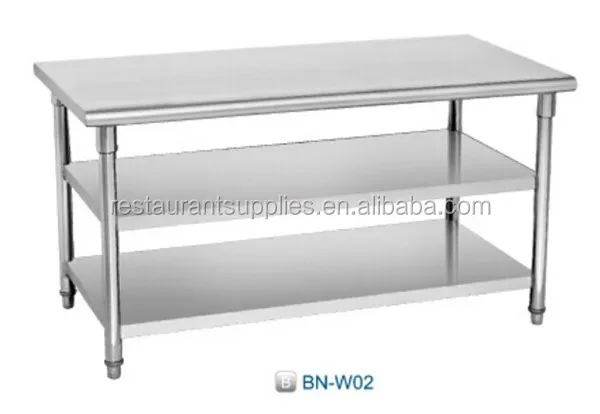 Opposite Goneryl depart Movable Kitchen Table Stainless Steel Workbench With Wheels Commercial Inox  Working Table For Restaurant Kitchen - Buy Workbench,Kitchen Table,Working  Table Product on Alibaba.com