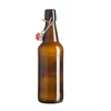 Best selling amber glass swing top beer bottles