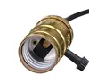 Pendant Bulb E27 Screw Socket 4 Colors With Switch/No Switch